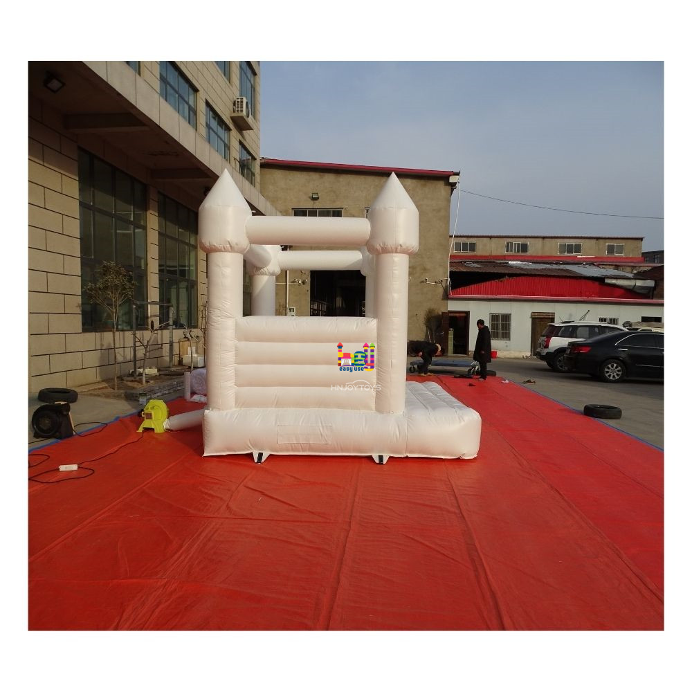 party decoration white castle bounce house inflatable