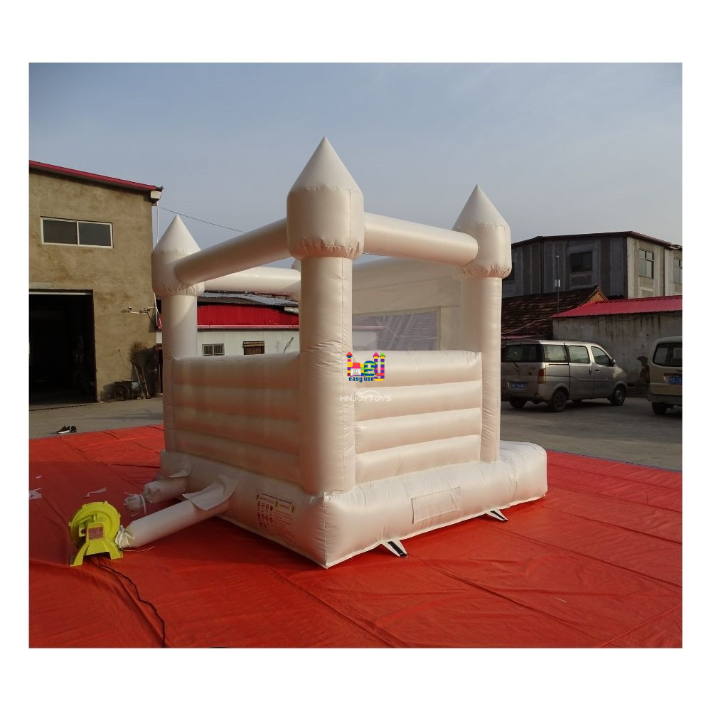 party decoration white castle bounce house inflatable