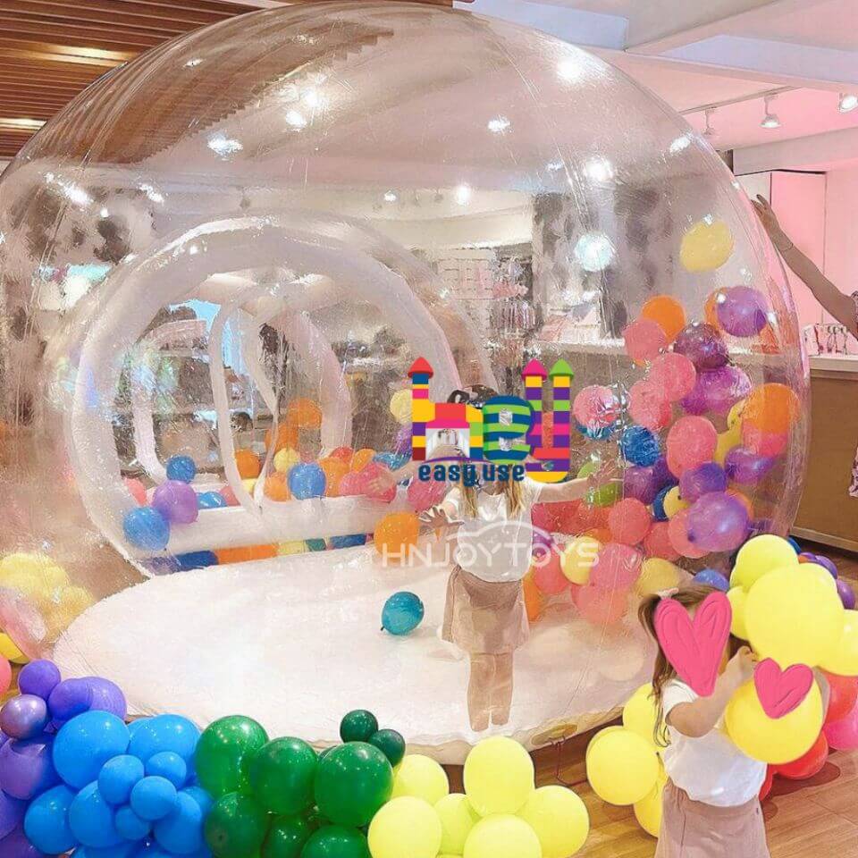 holiday theme Party Inflatable Bubble Camping Tent 