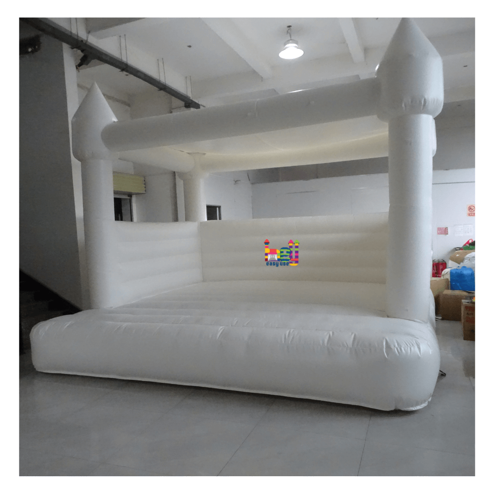 giant inflatable bounce house with roof