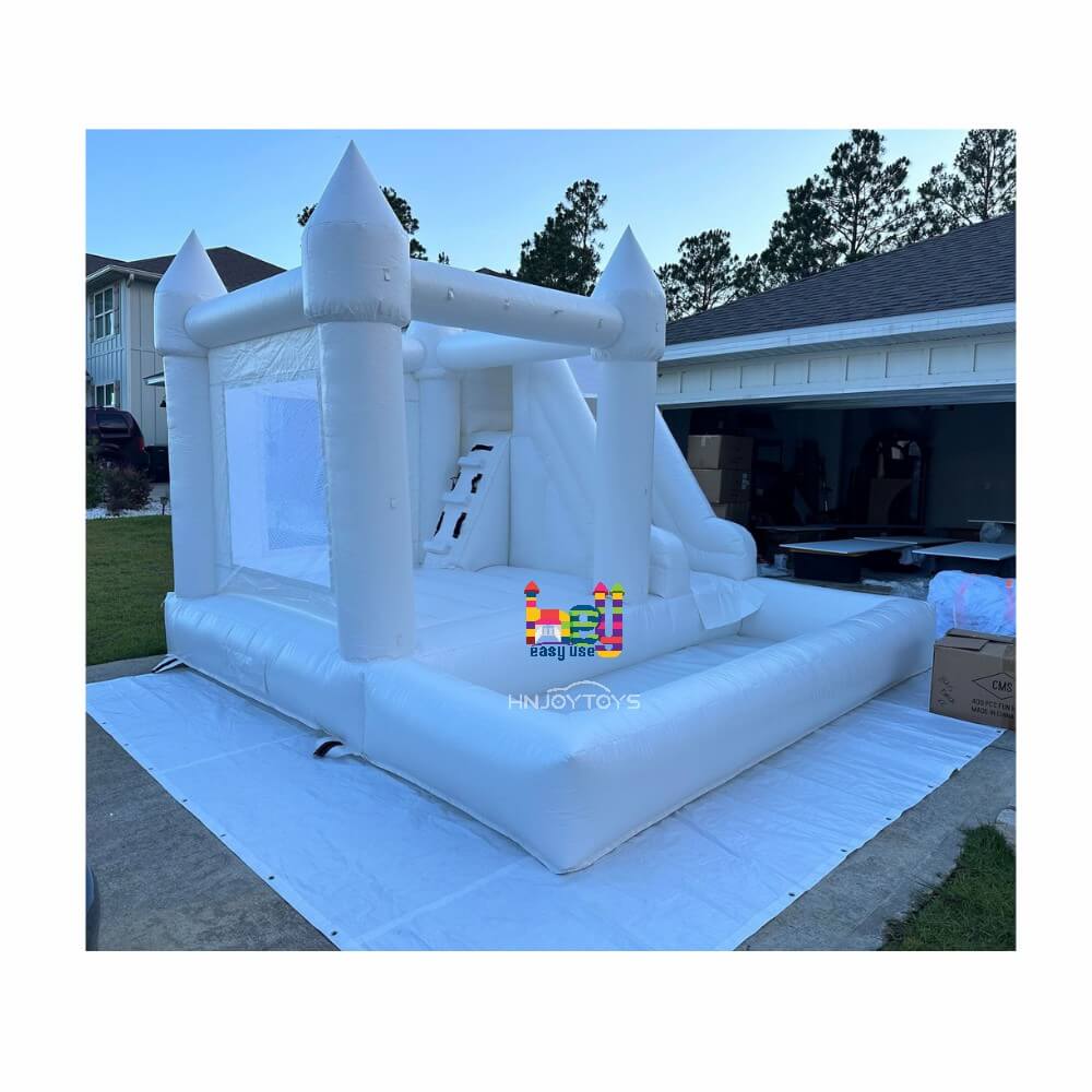 white bounce house price