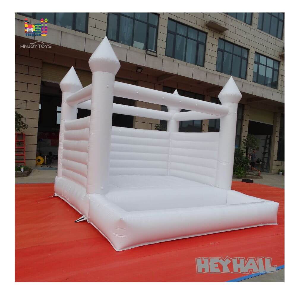 white jumping castle for sale