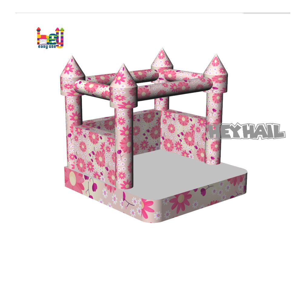 colorful flower bounce house inflatable