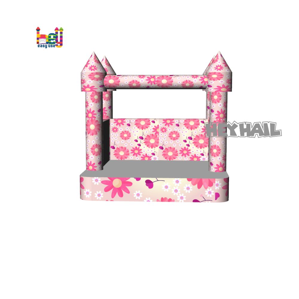 colorful flower bounce house inflatable