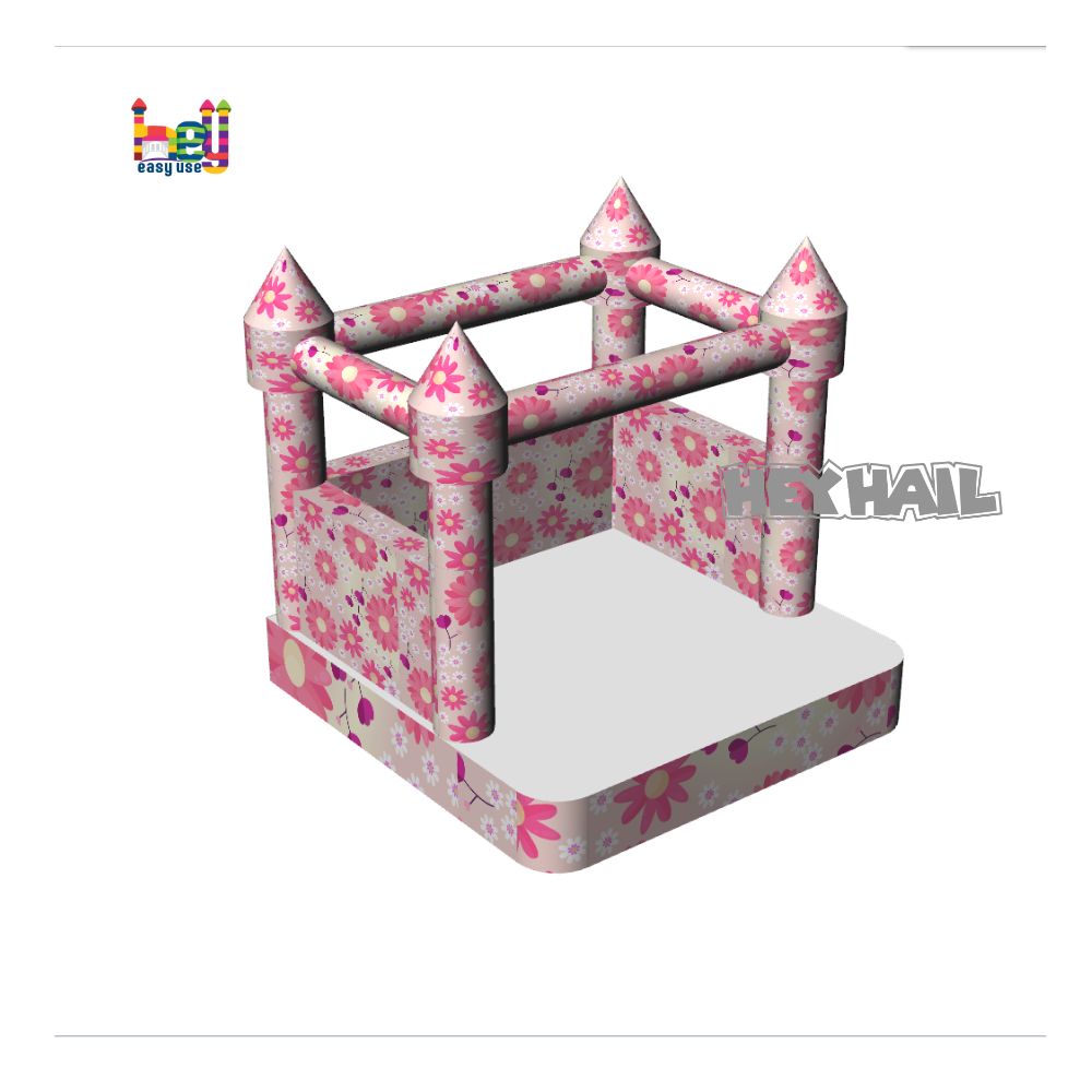 colorful flower bounce house inflatable