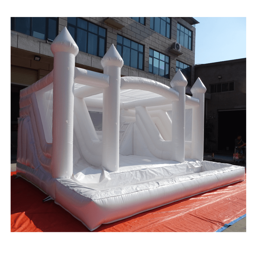 commercial grade inflated bouncy castle combo