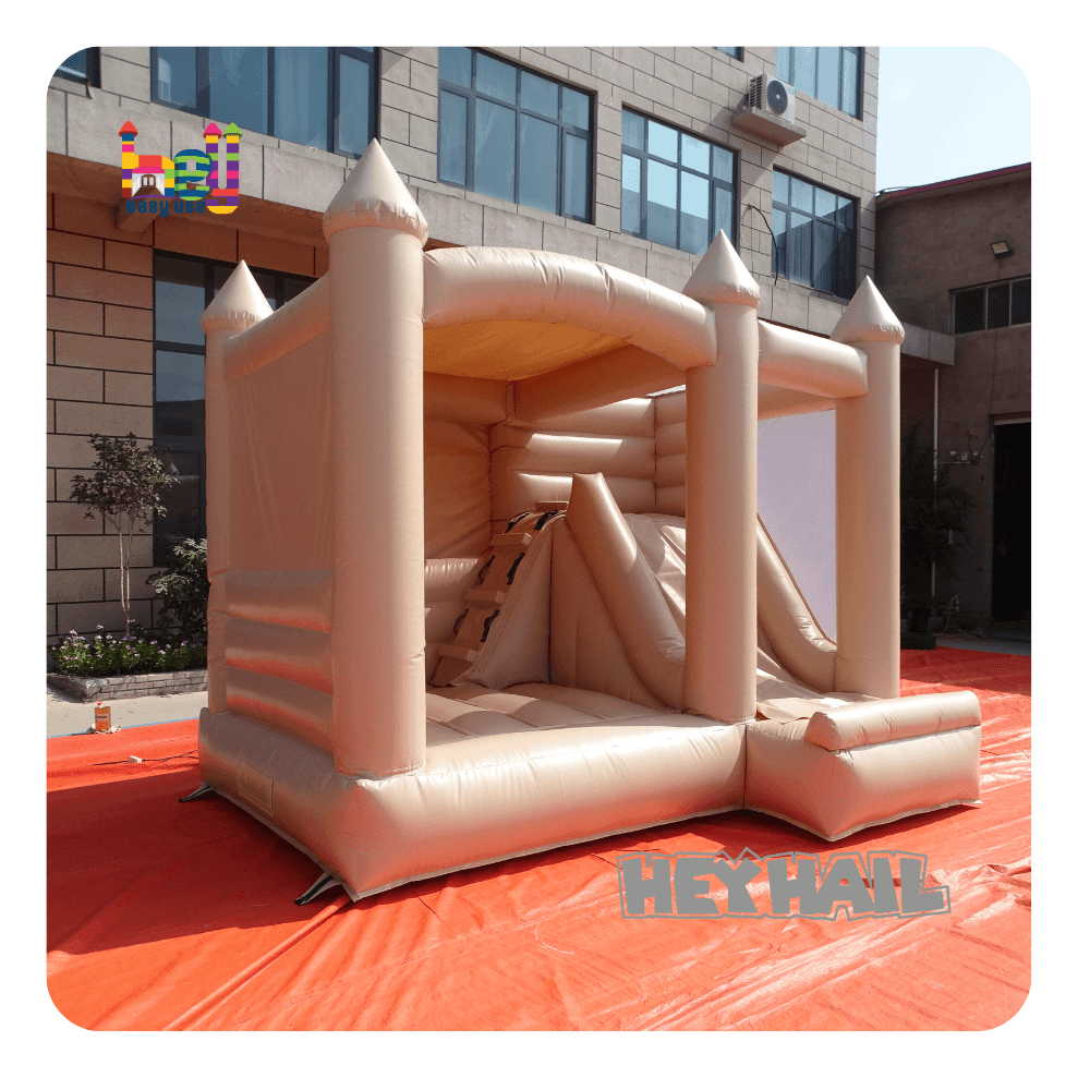 high quality PVC inflatable obstacle course bounce house