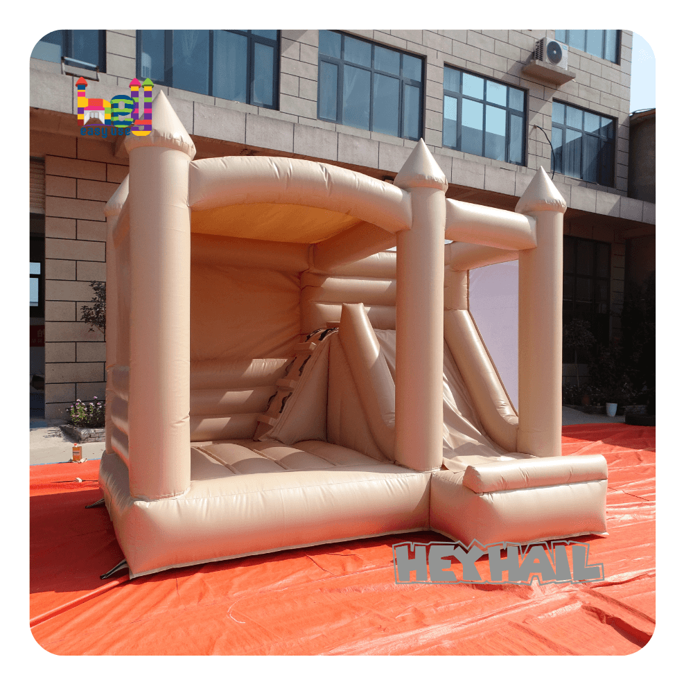 high quality PVC inflatable obstacle course bounce house