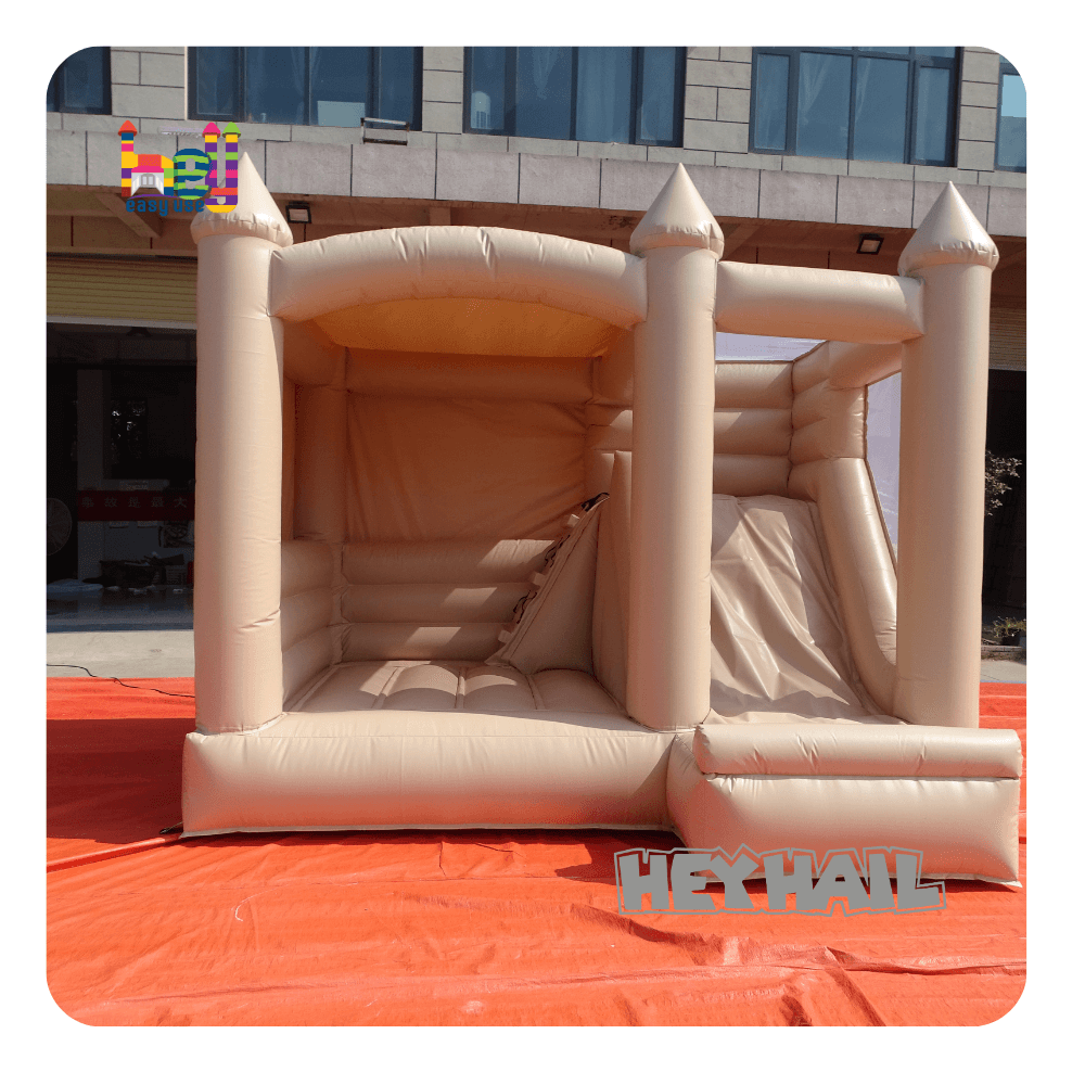 high quality PVC inflatable obstacle course bounce house