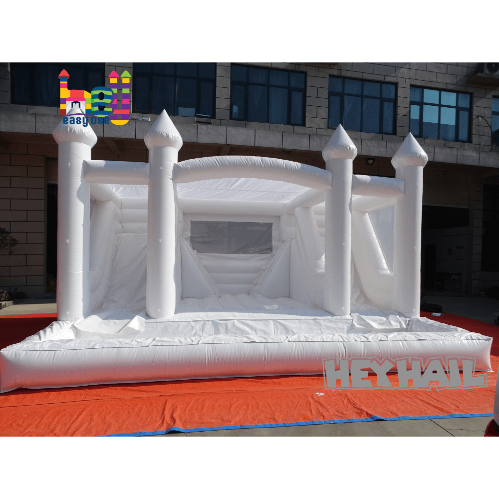 commercial grade inflated bouncy castle combo