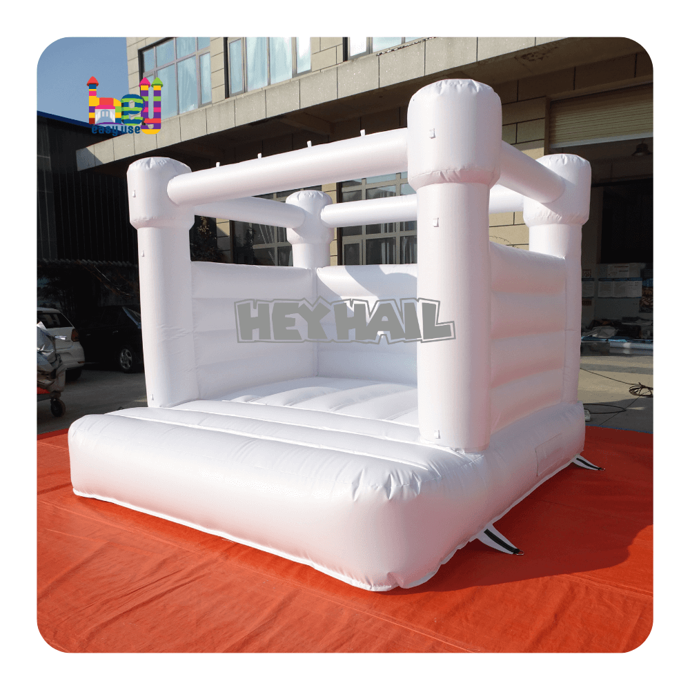 commercial grade commercial bounce house white