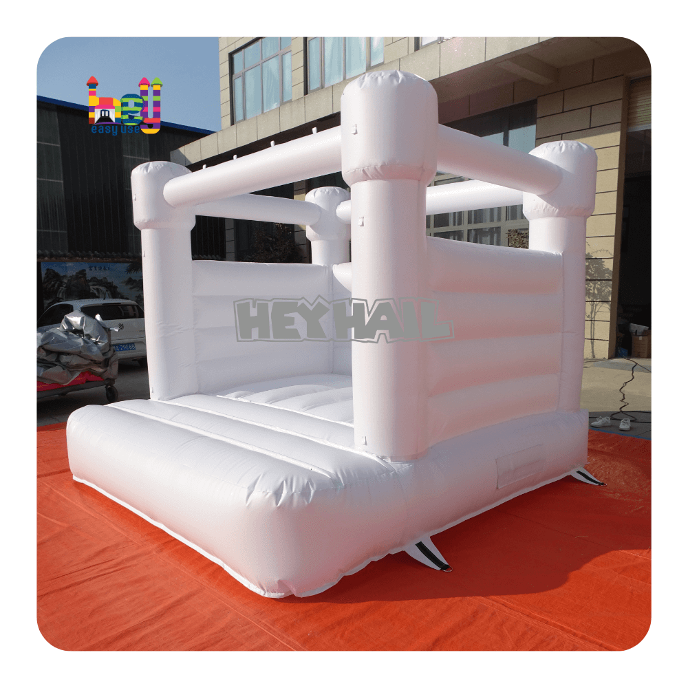 commercial grade commercial bounce house white