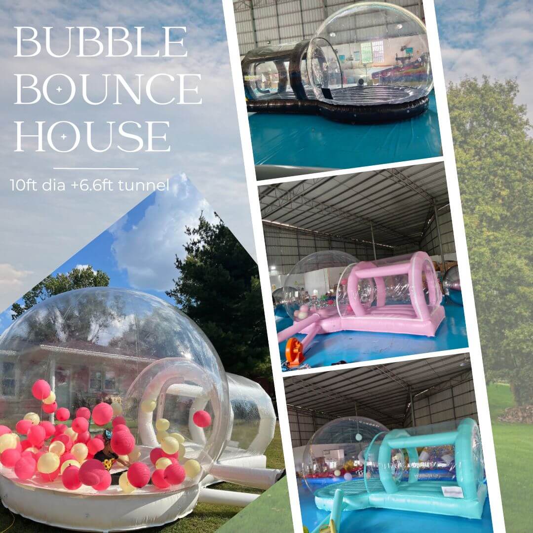 Clear Inflatable Bubble Bounce House On Sale 