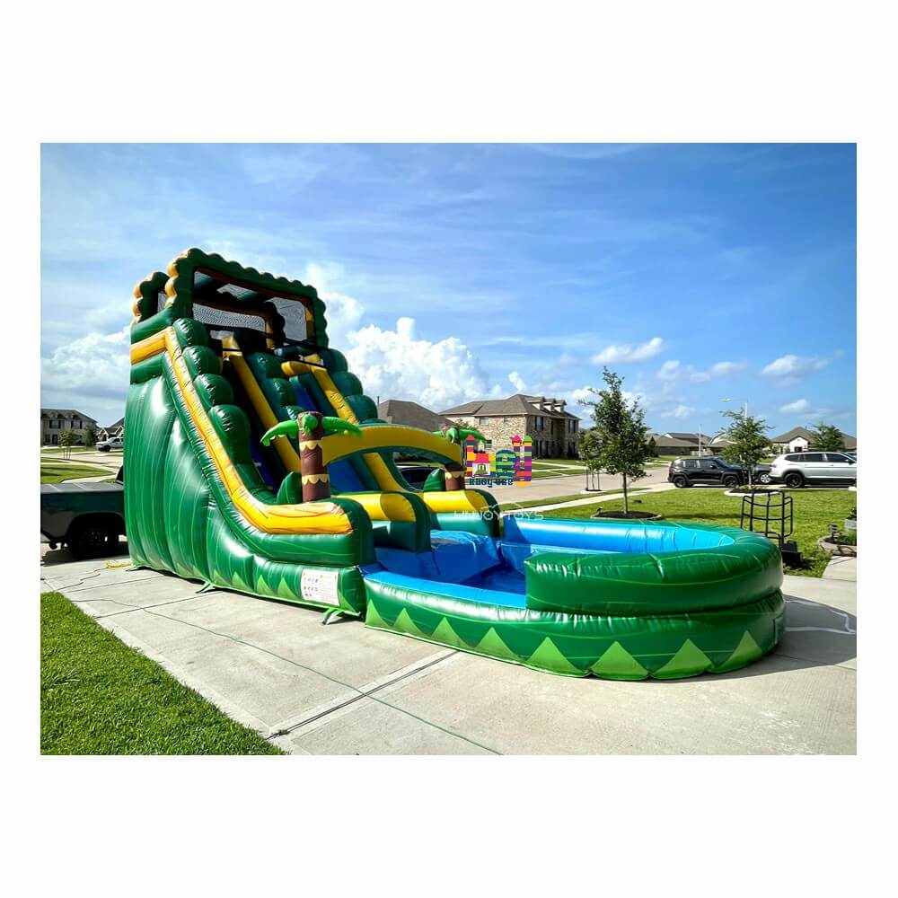 affordable inflatable bounce house water