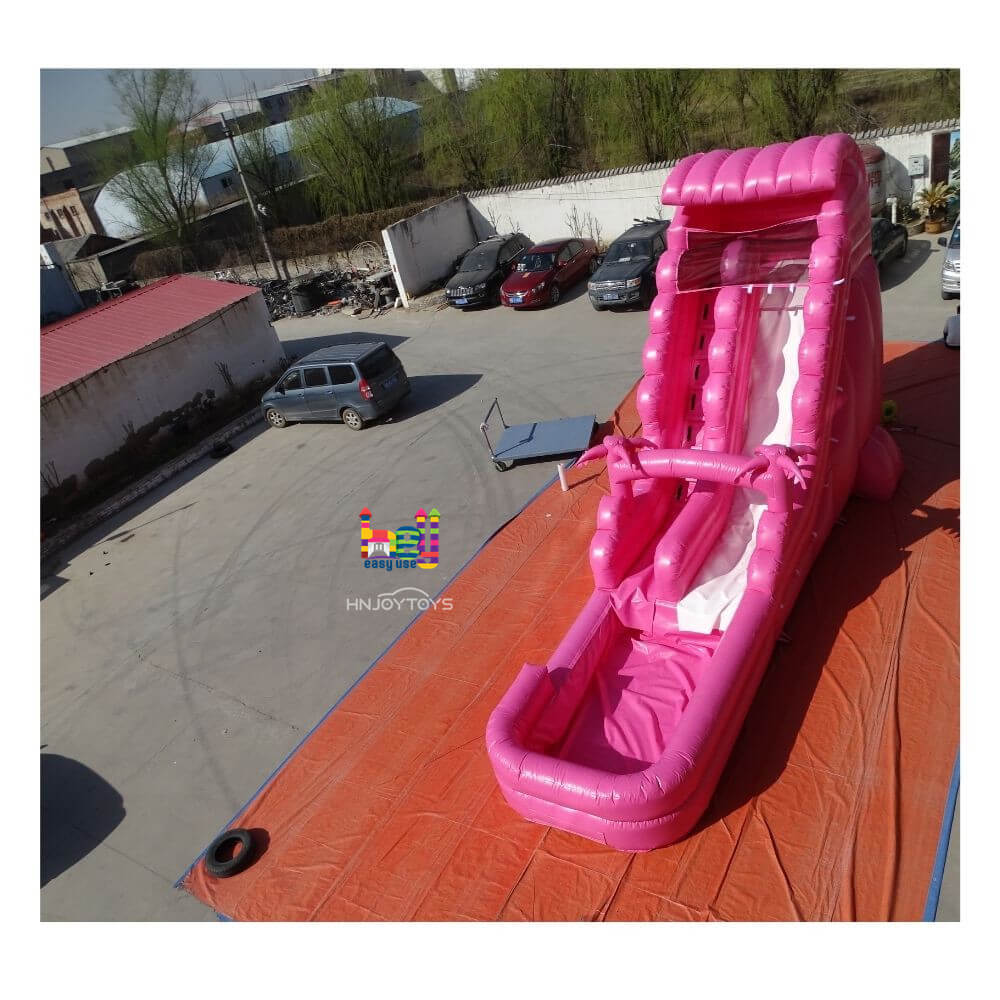 rental business inflatable bounce house slide water