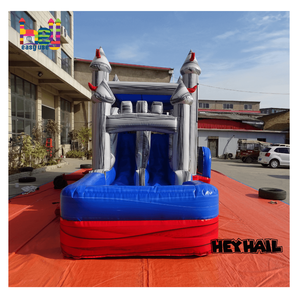 PVC Inflatable Bounce House With Slide Inflatable Bouncer Combo