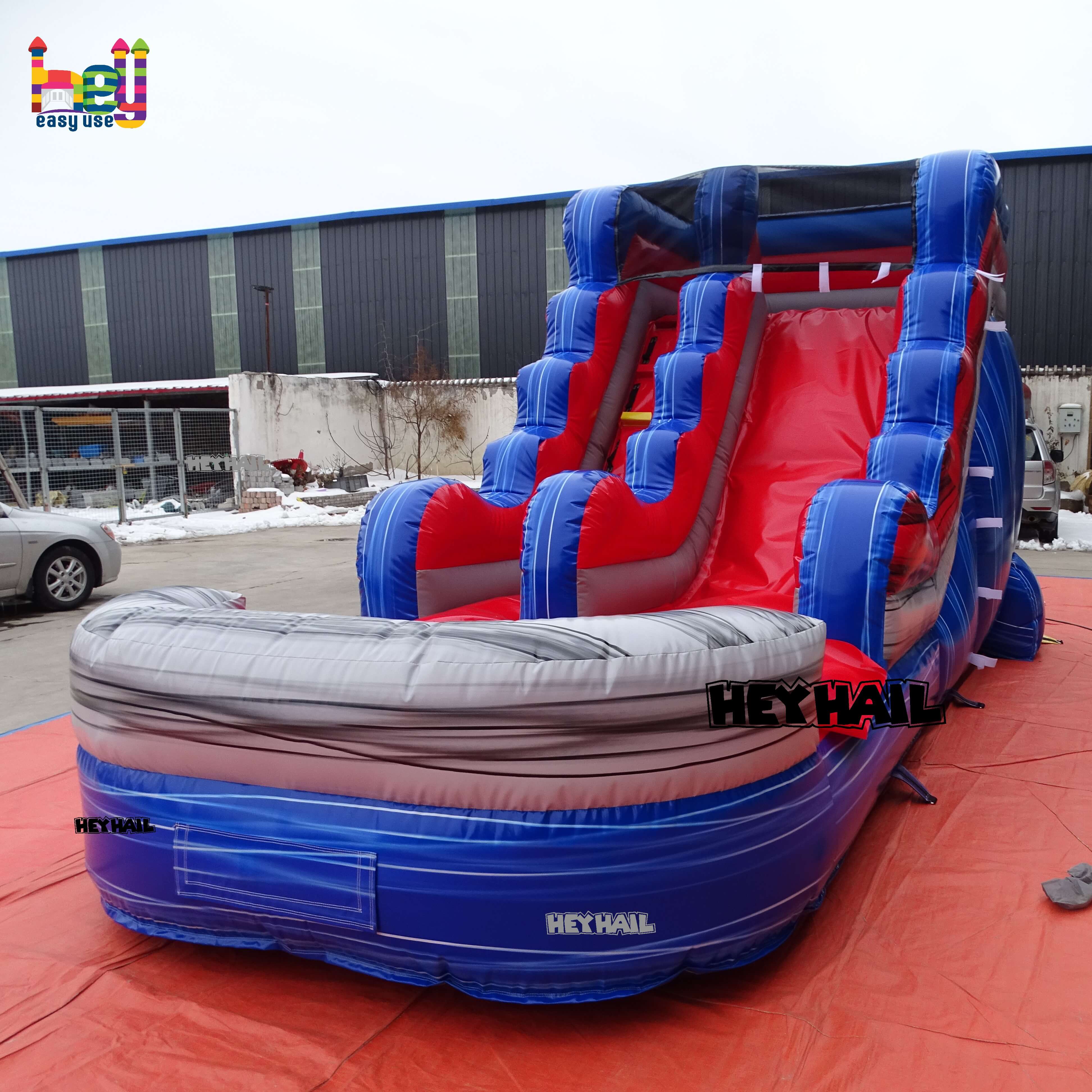 new style commercial PVC adult water slides