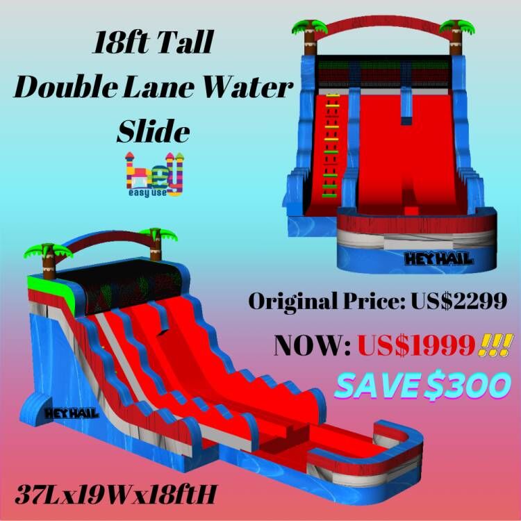 Kids Commercial Inflatable Pool Water Slides for Adult Summer Game