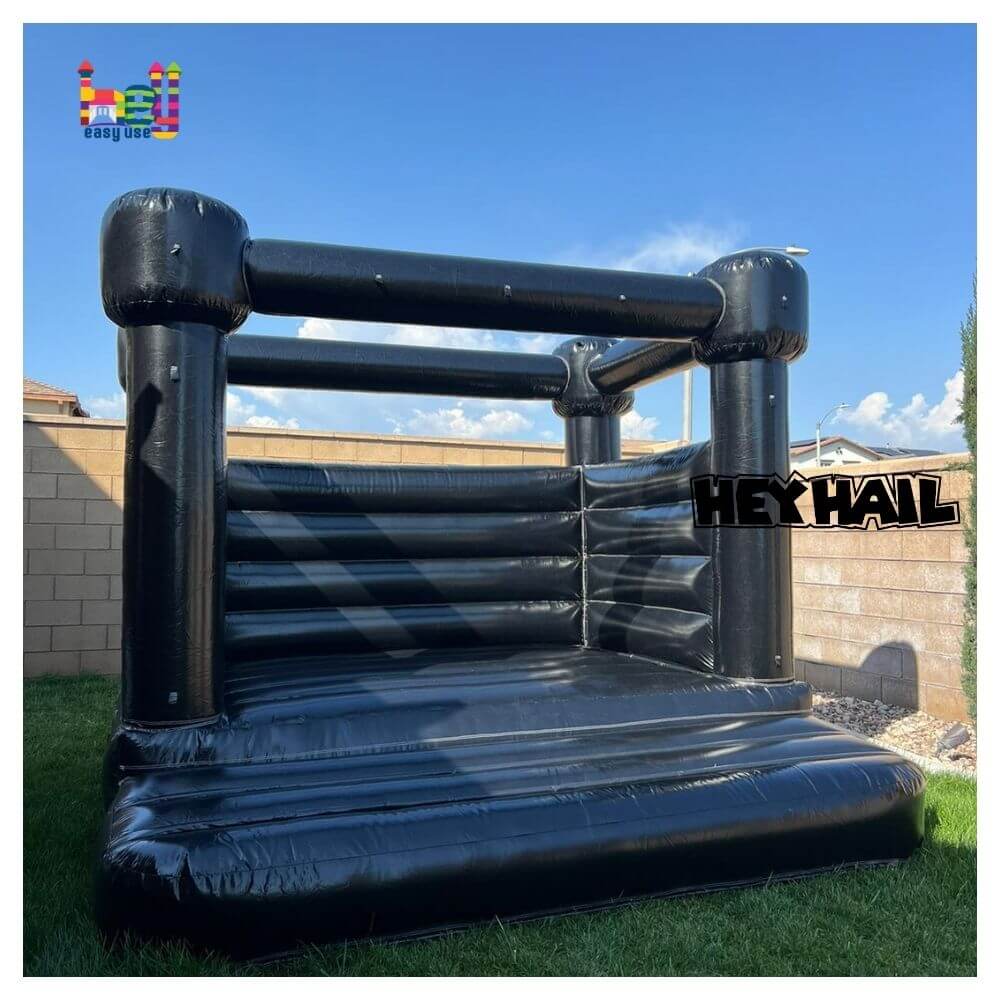 Hot Sale Black Air Jumping Castle Inflatable Wedding Bouncer Black Bounce House