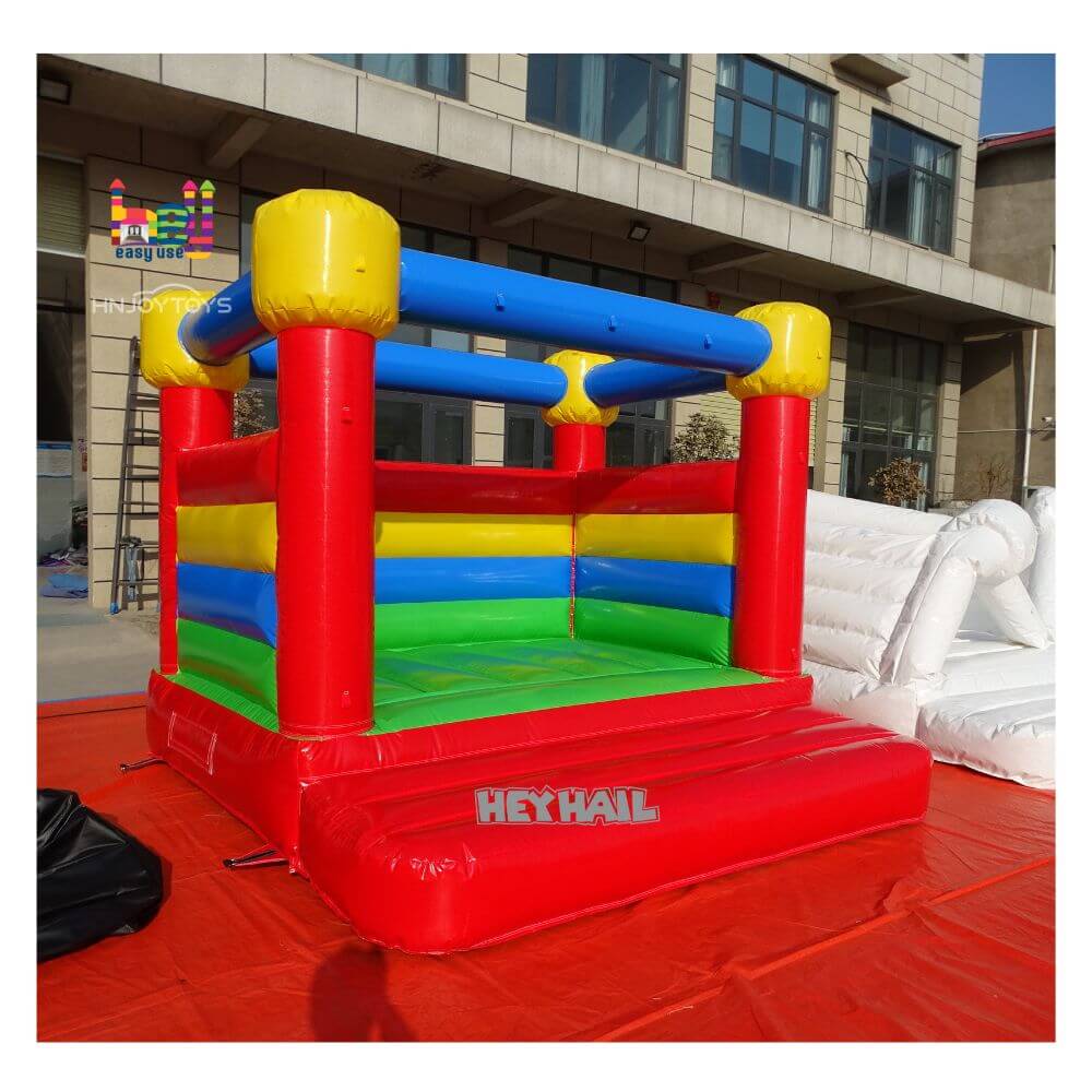 Modern Small Bounce House White Wedding Jumping Castle House 