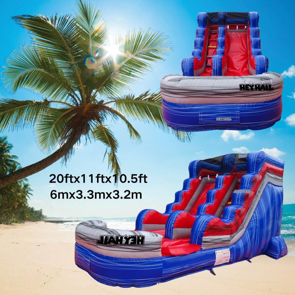 new style commercial PVC adult water slides