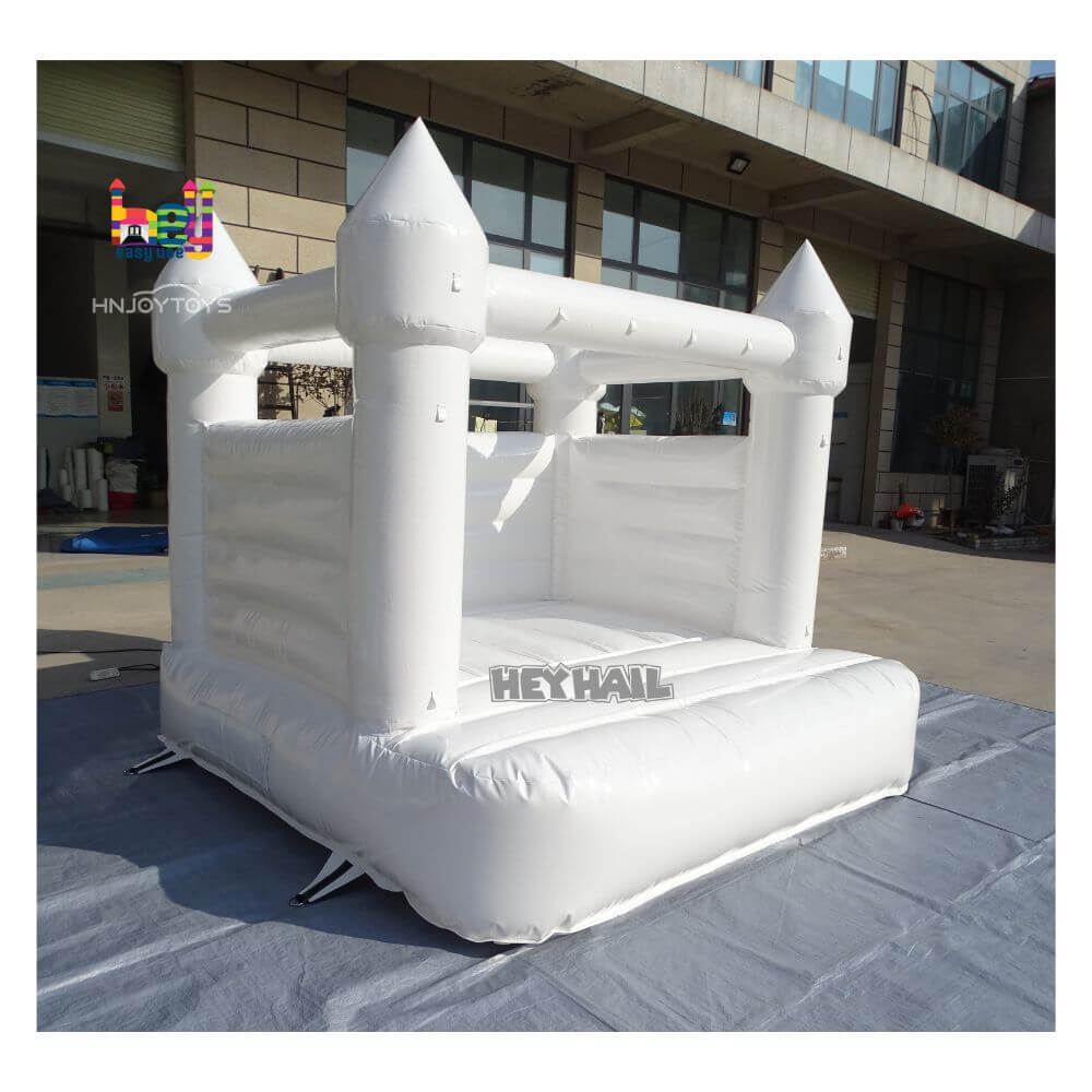 Heyhail white bouncy castles