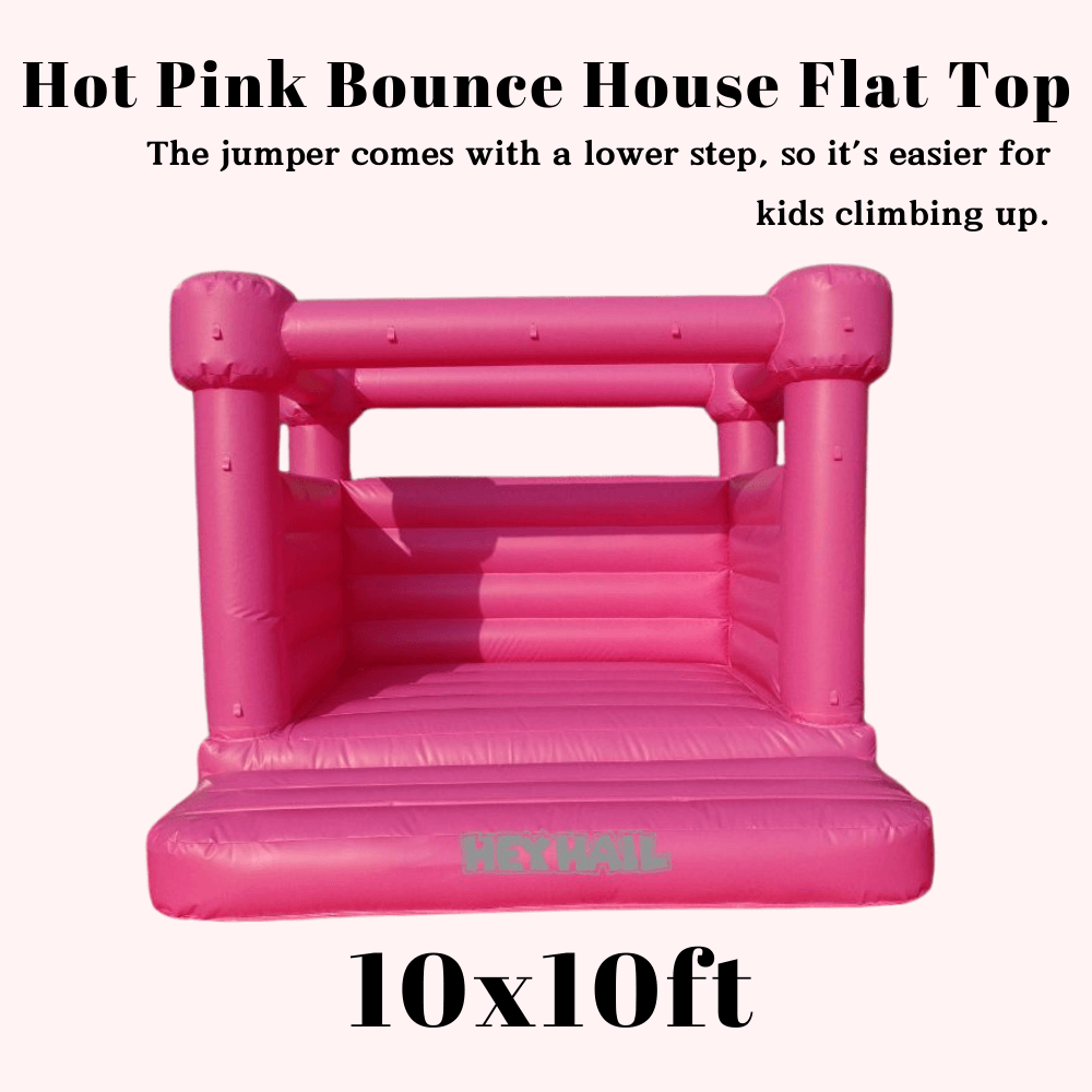 PVC Pink Castle Bounce House For Sale