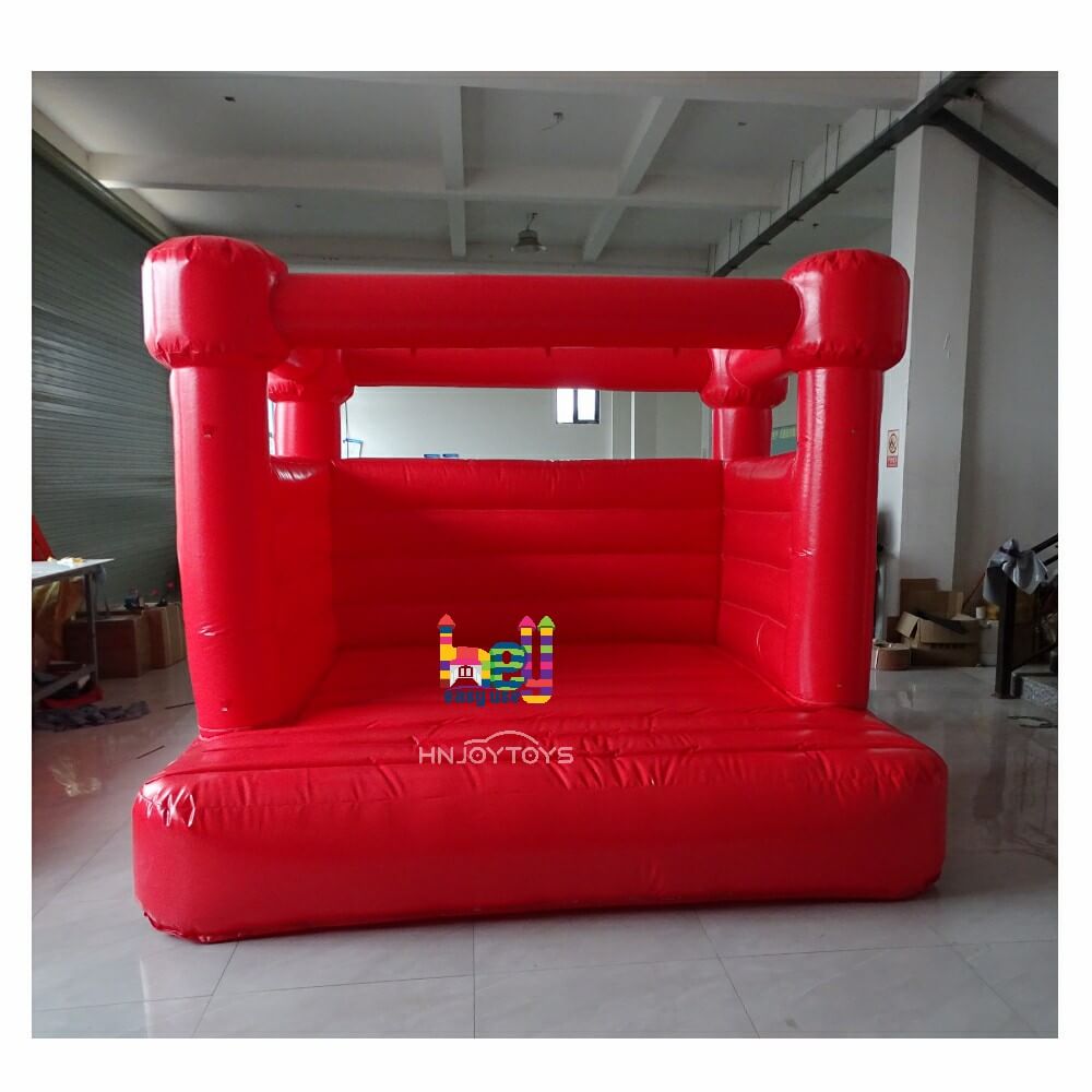 Red bounce house inflatable soft play party rental 