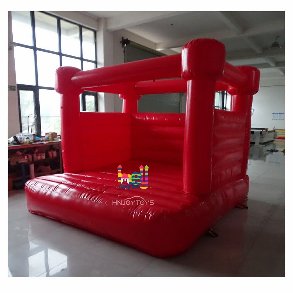 Red bounce house inflatable soft play party rental 