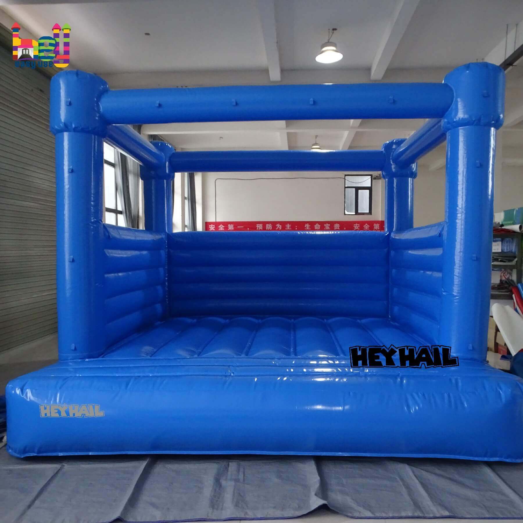 Blue Bouncing Castles Inflatable Party Bounce House Wedding White inflatable bouncer