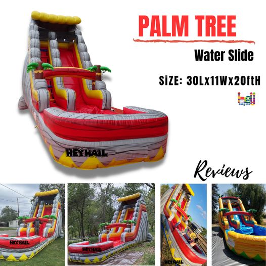 custom inflatable water slide PVC fabric