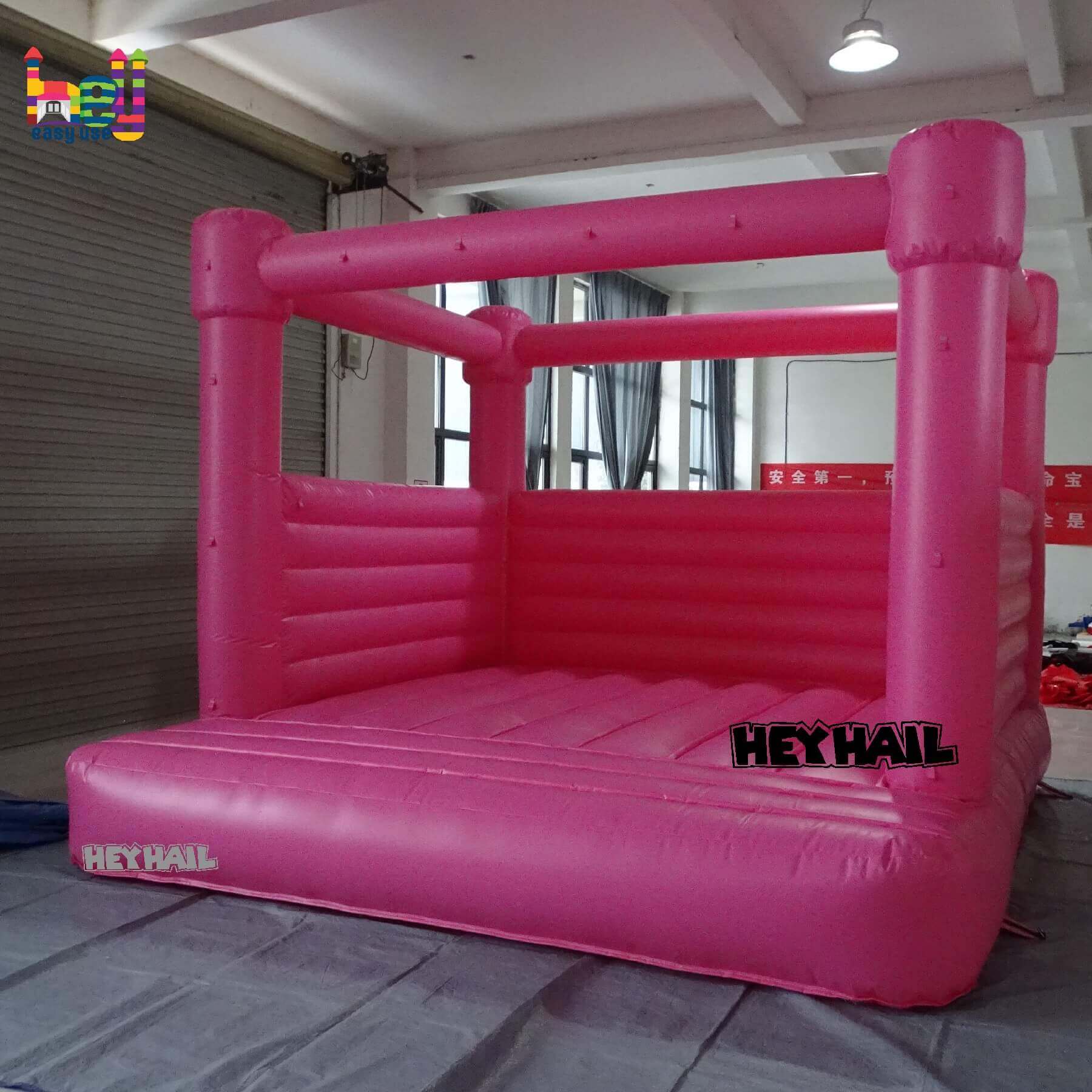 Pink Dry Bounce House Castle For Sale