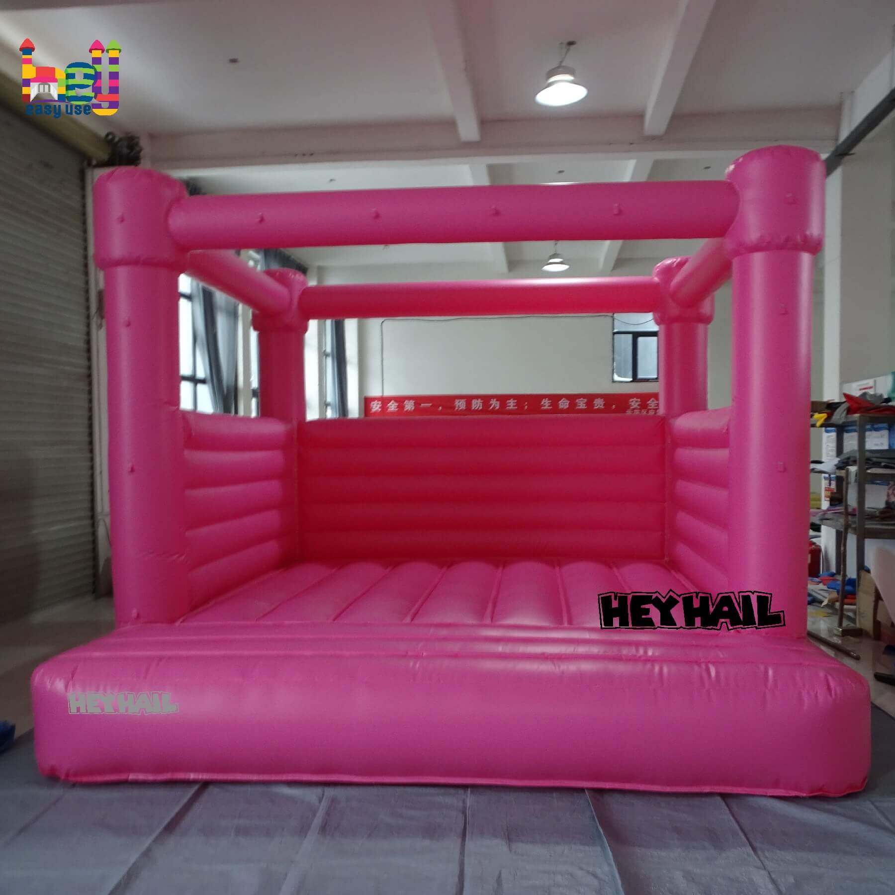 Pink Dry Bounce House Castle For Sale