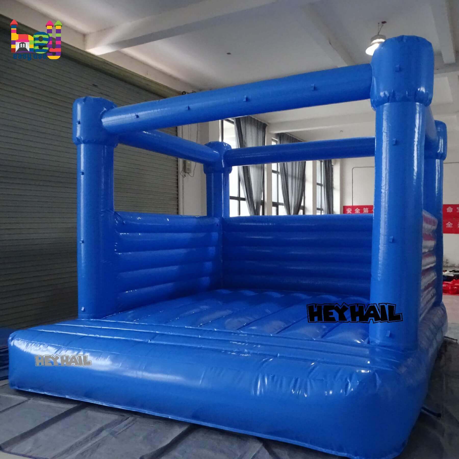 Blue Bouncing Castles Inflatable Party Bounce House Wedding White inflatable bouncer