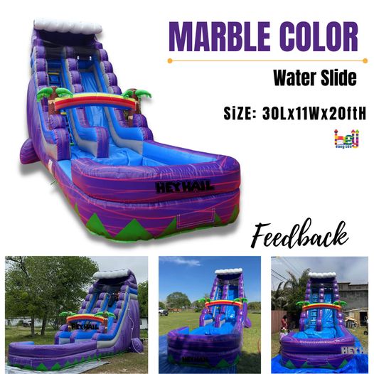 factory price PVC emergency inflatable water slide