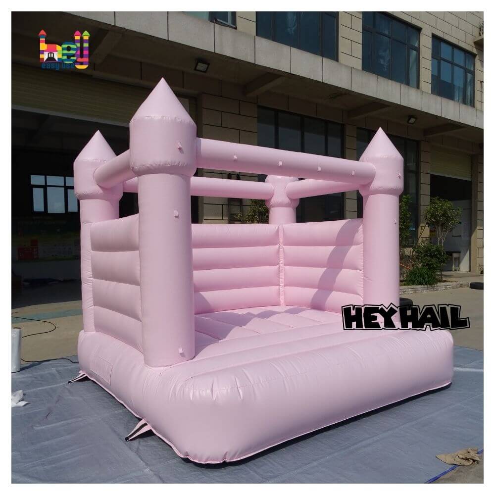 Pink Color Inflatable Castle Jumper For Sale