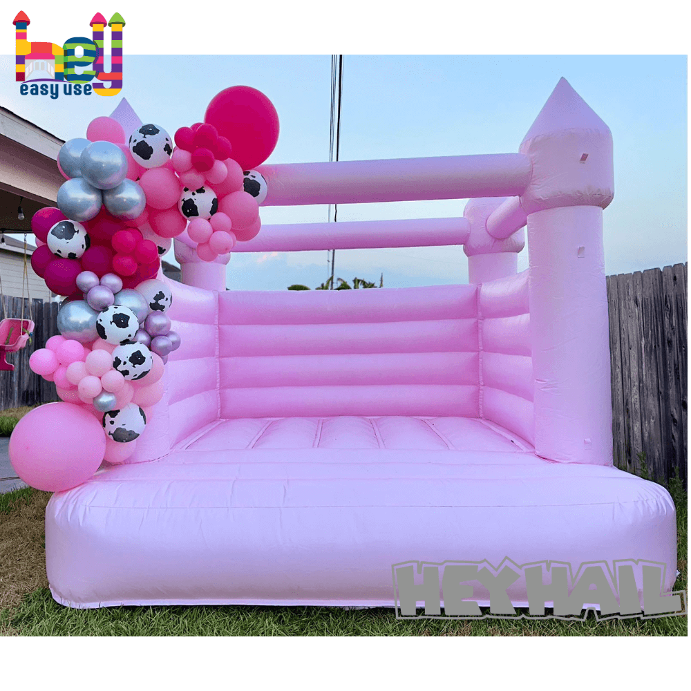 Pink Color Inflatable Castle Jumper For Sale