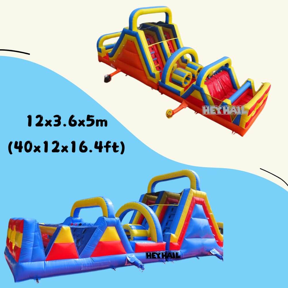 new style inflatable water sport game obstacle course 