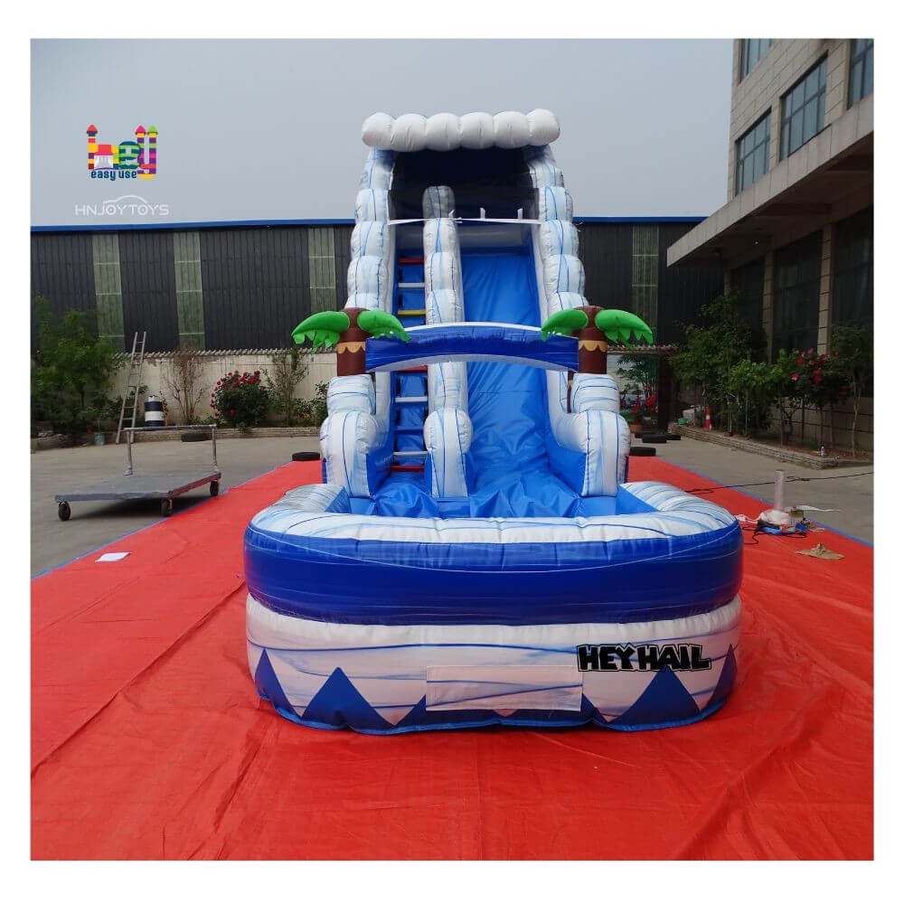 high quality PVC inflatable bouncy slide