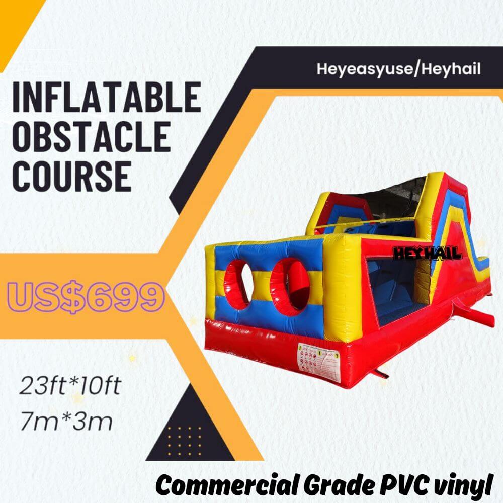 custom inflatable obstacle sport game course