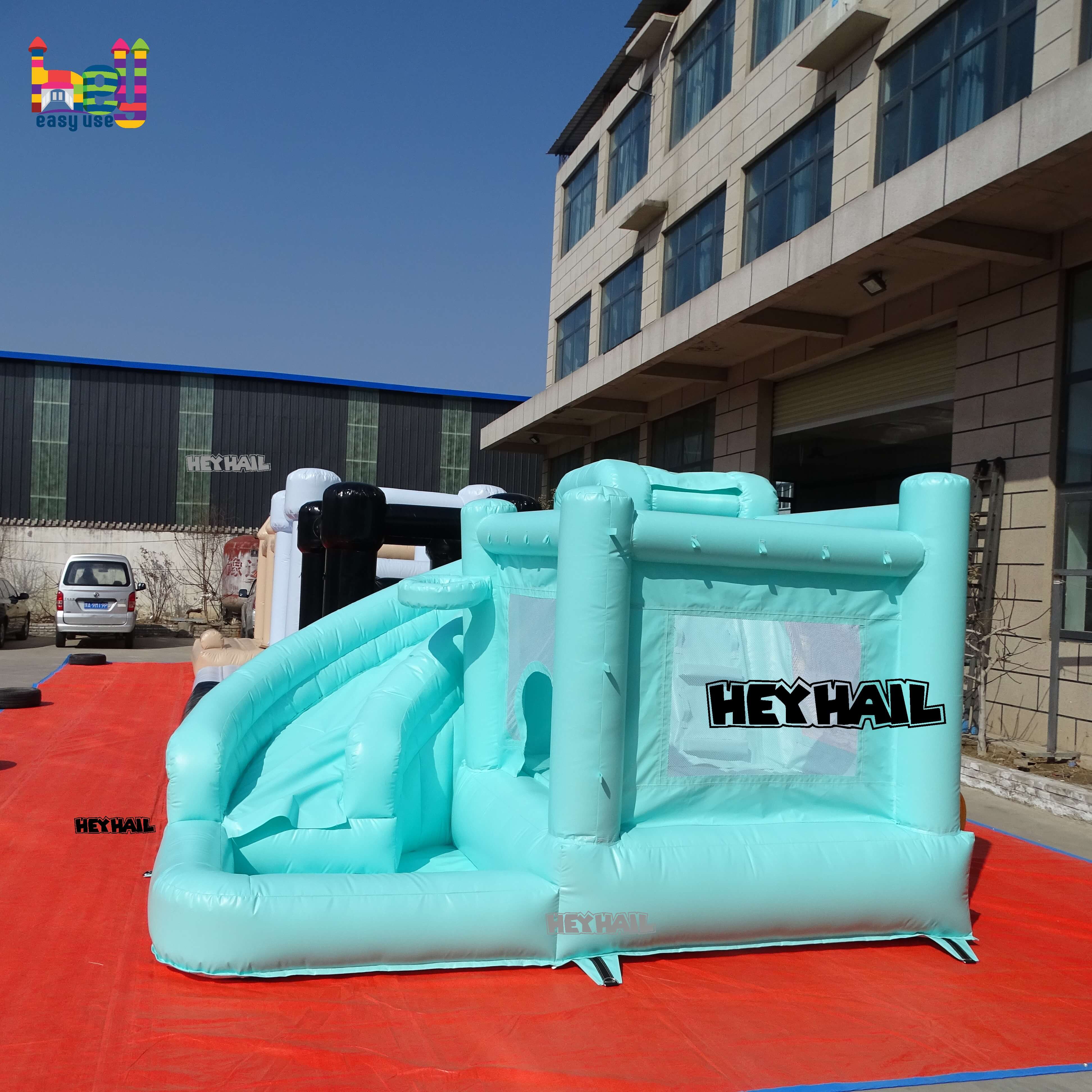 business rental inflatable bounce house roller