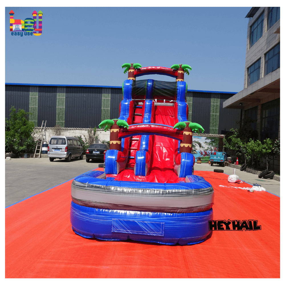 high quality PVC water slides park