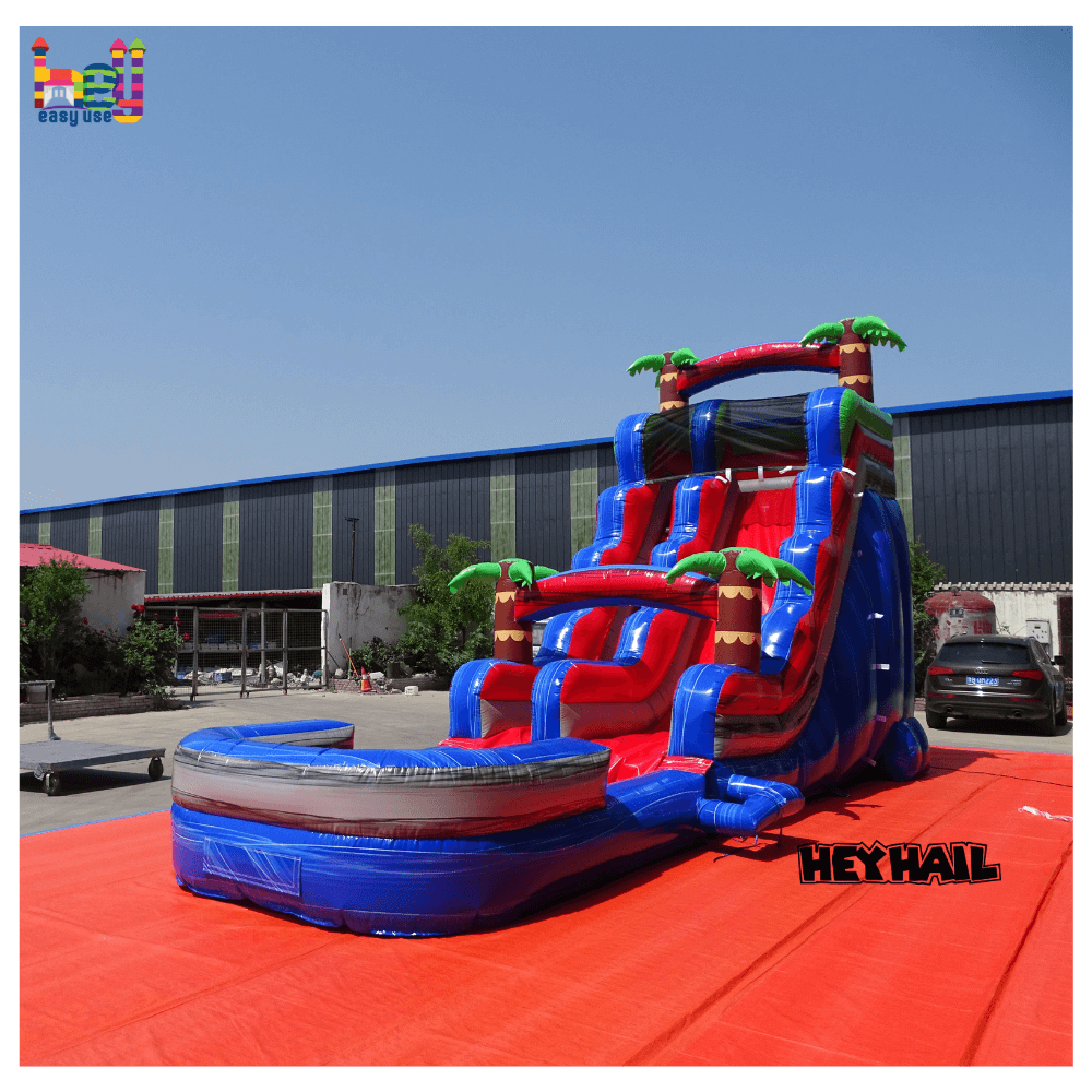 high quality PVC water slides park