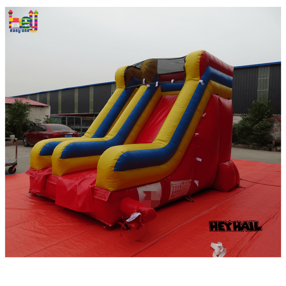 commercial grade inflatable water detached pool slide