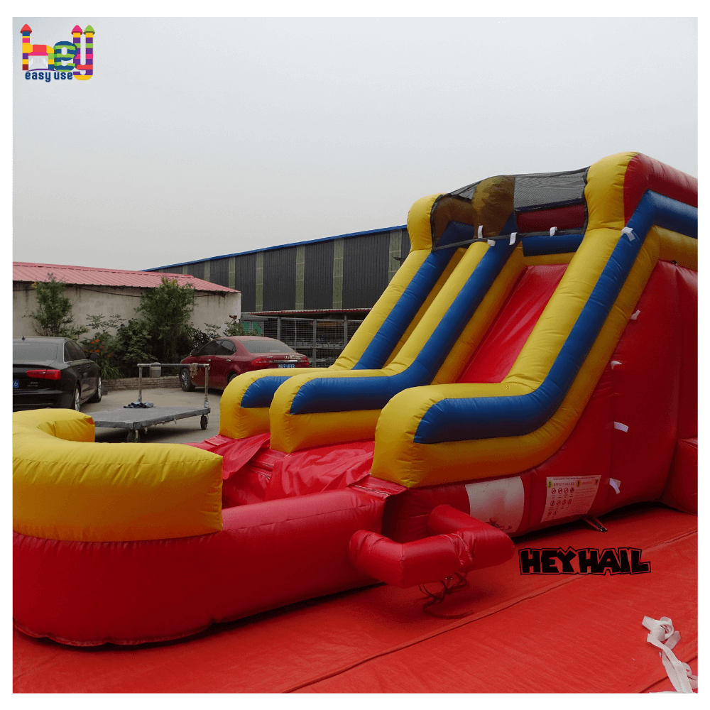 commercial grade inflatable water detached pool slide