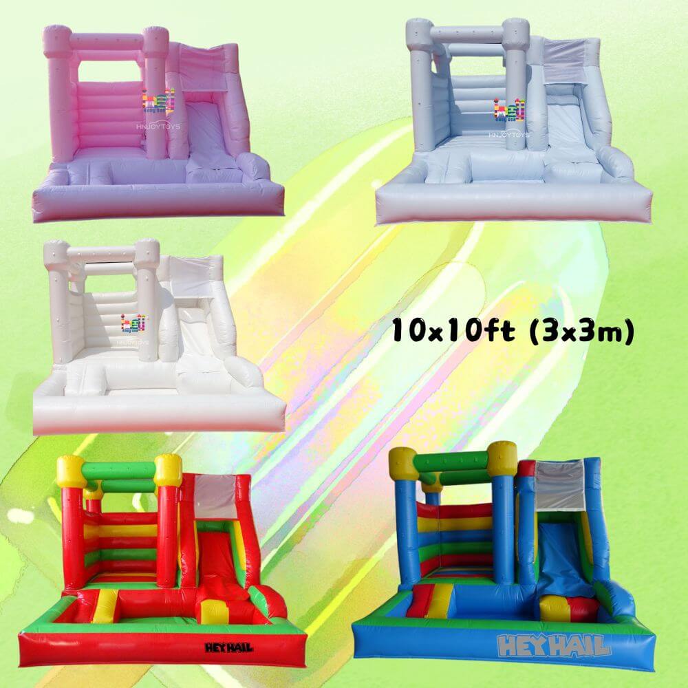 inflatable bouncer with slide