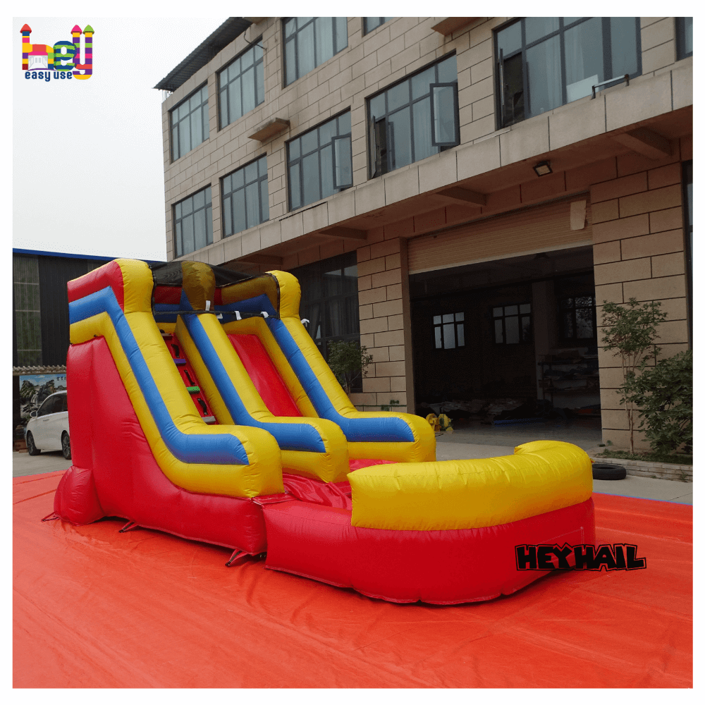 commercial grade inflatable water detached pool slide