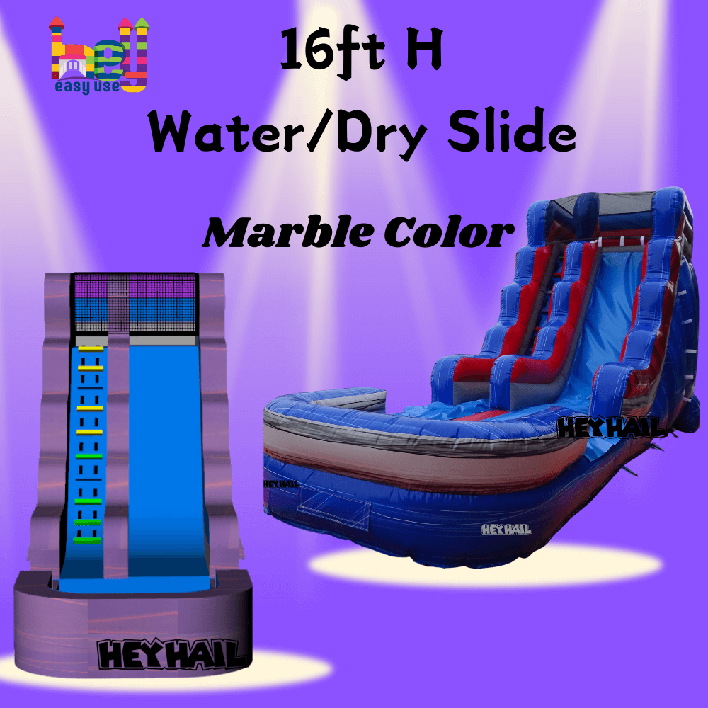 Giant Inflatable Water/Dry Slides For Kids And Adult