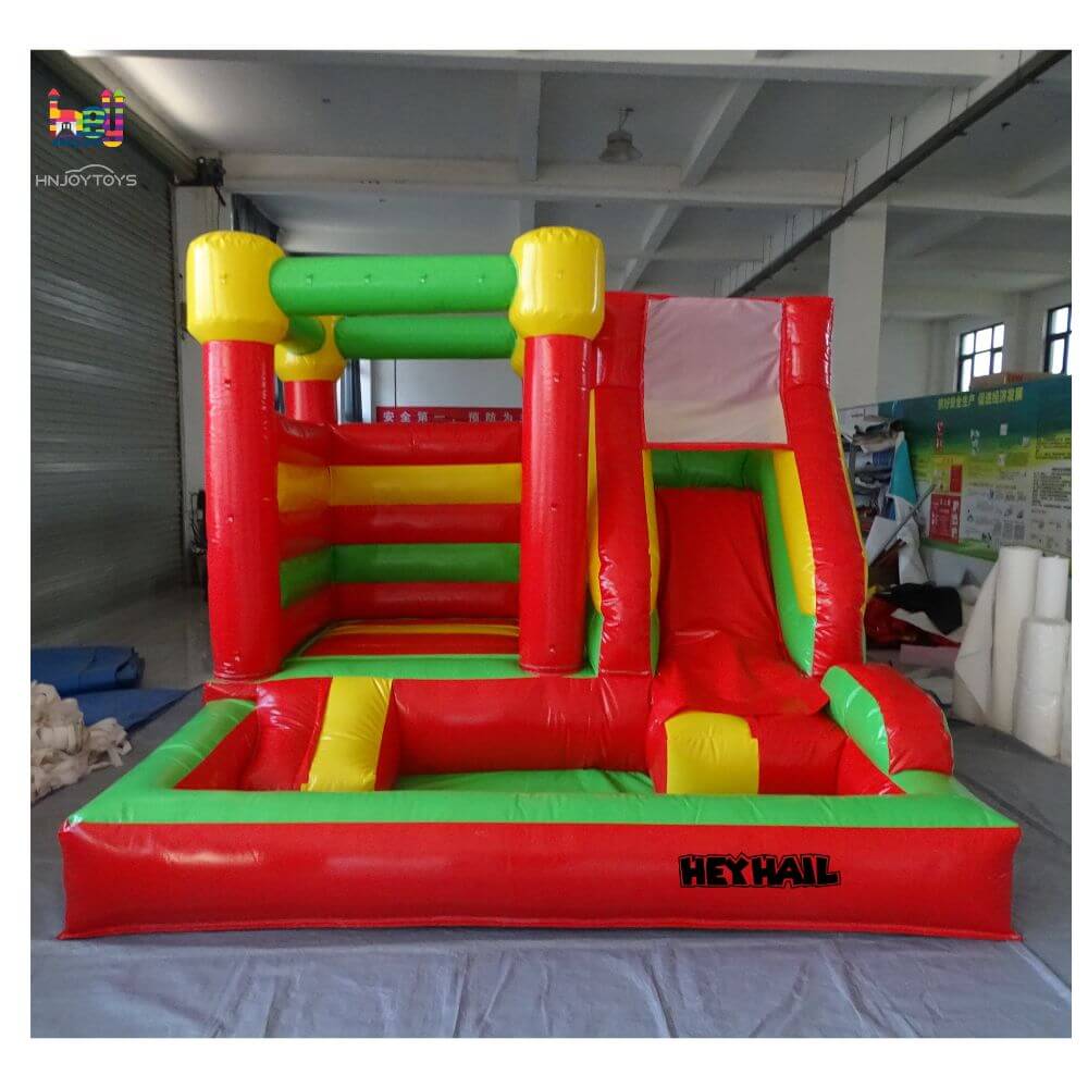 inflatable bouncer with slide