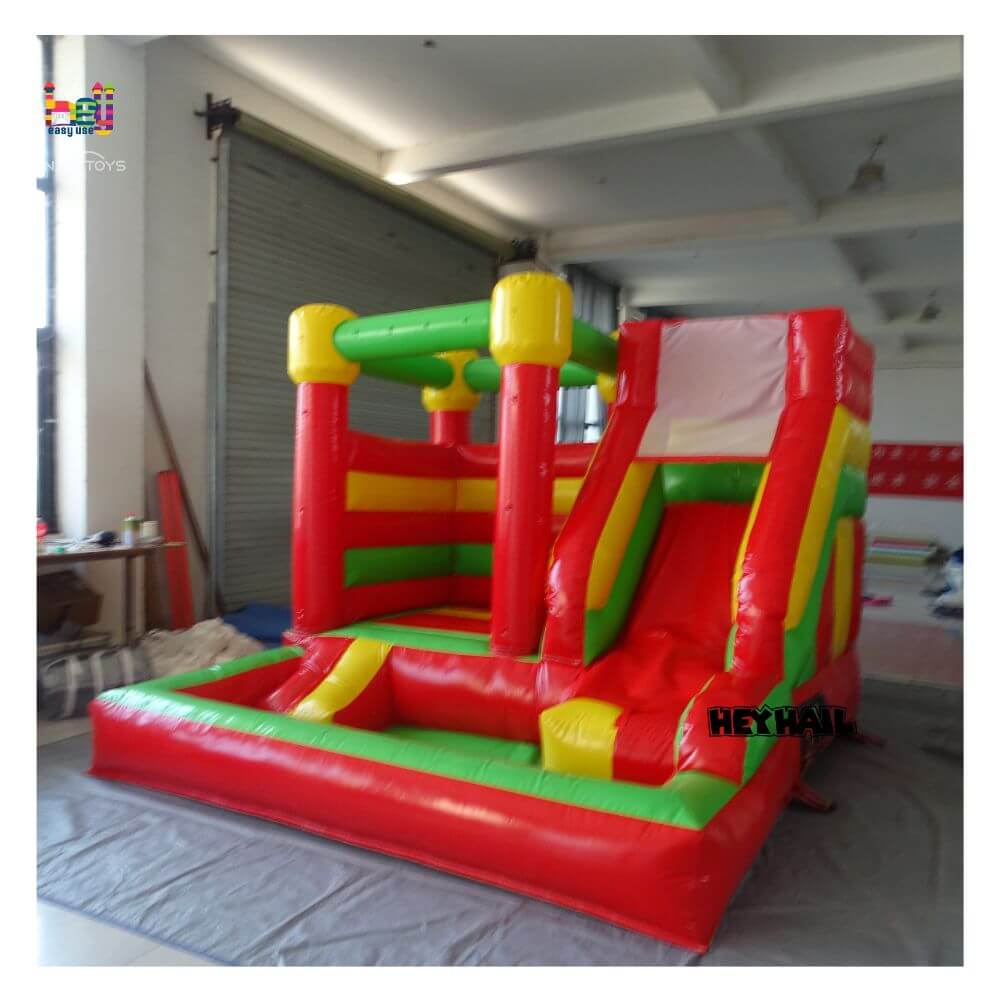 inflatable bouncer with slide